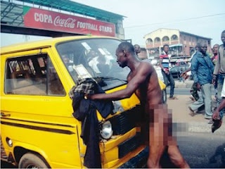 Bus Driver Strips LASTMA Official Naked At Point Of Duty